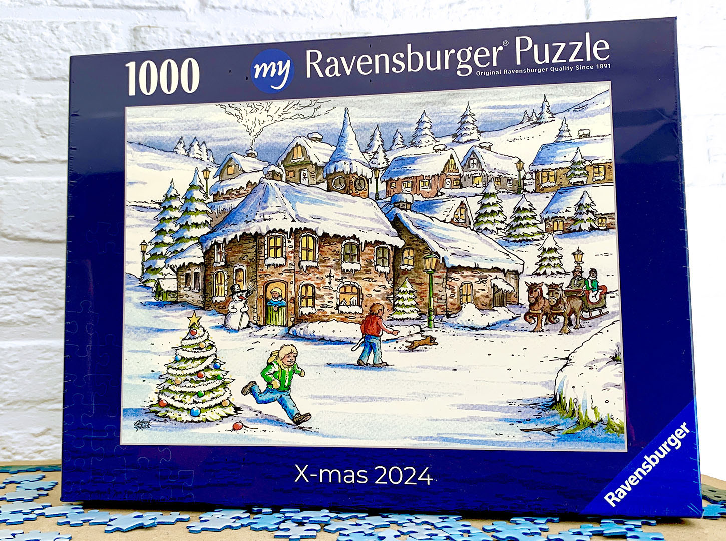 Wintervillage jig saw